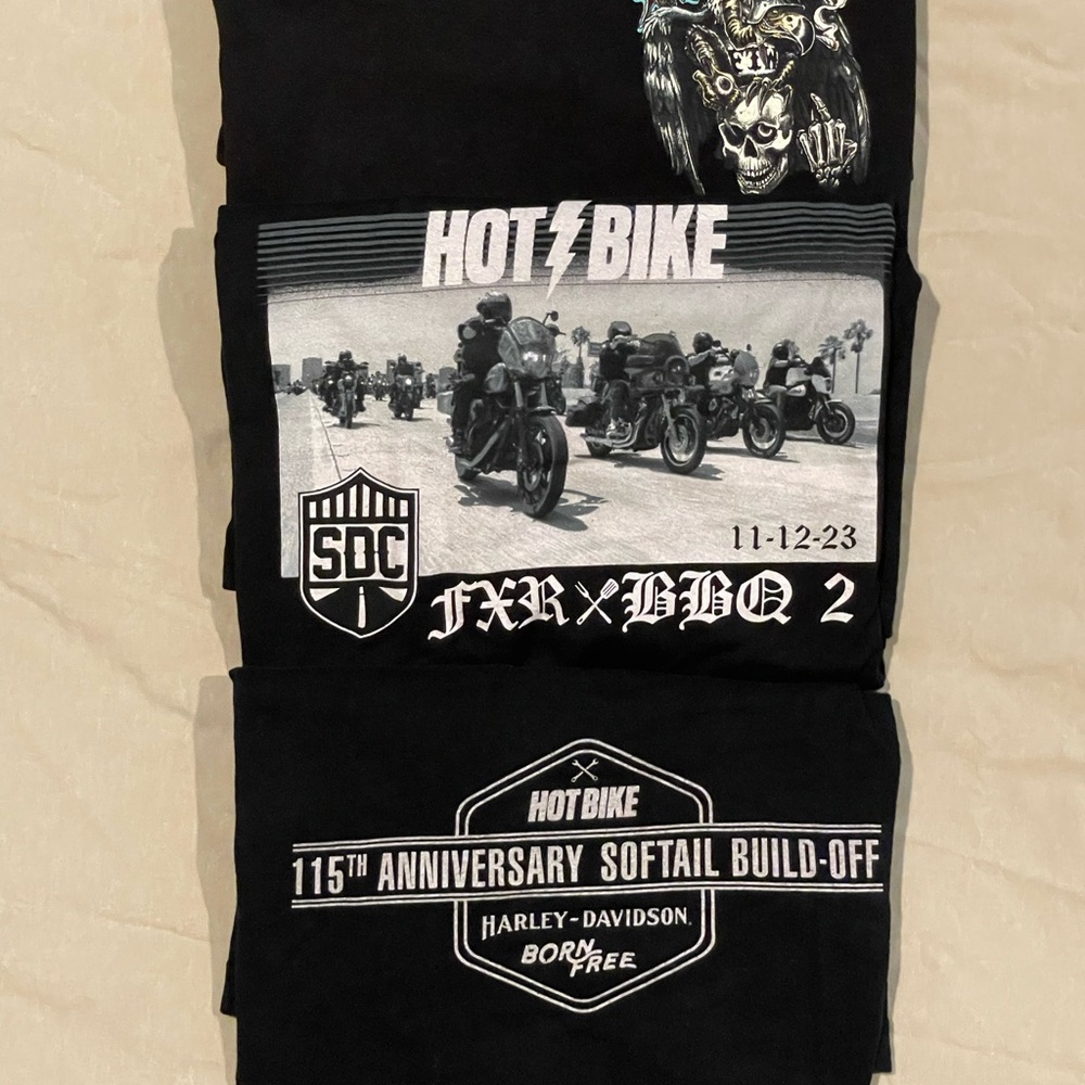 San Diego Customs 3 Black Shirt lot